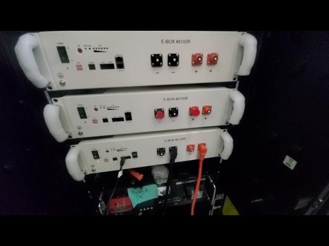 Konfigurace baterie PYTES 5,1kwh 48V pro montáž do racku LiFePO4 GROWATT mimo síť Invertory